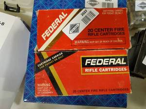 lot 2557 image: 2 Boxes Federal 30-30 Win.
