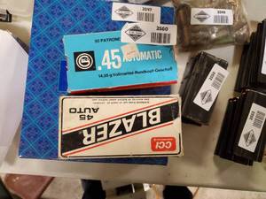 lot 2560 image: 1.5 Boxes .45 Auto Ammo