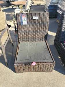 lot 1014 image: Large Signature Armless Patio Chair