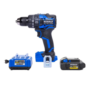 lot 151 image: Kobalt XTR 24-Volt Max 12-in Brushless Cordless Drill (Charger Included and 1-Battery Included)