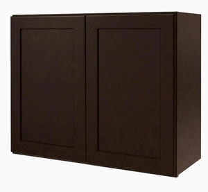 lot 307 image: Kitchen Classics 30-in W x 24-in H x 12-in D Finished Brookton Birch Double Door Kitchen Wall Cabinet