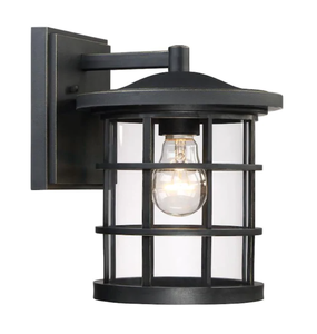 lot 505 image: Quoizel Asheville 7.9375-in H Dark Oil Rubbed Bronze Outdoor Wall Light