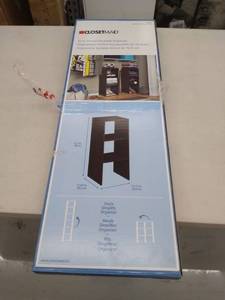 lot 3910 image: ClosetMaid 895600 31-Inch Vertical Laminate Closet Organizer, Espresso