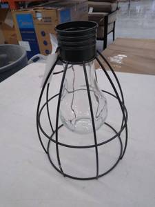 lot 3917 image: Black Lantern ( Just Base , No Wiring )