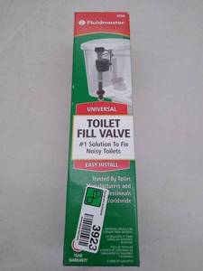 lot 3923 image: Fluidmaster 400A Anti-Siphon Toilet Tank Fill Valve