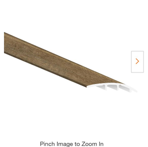 lot 3929 image: Provide Surfaces ( 3 in 1 Trim Molding Heirloom Oak 94 long )