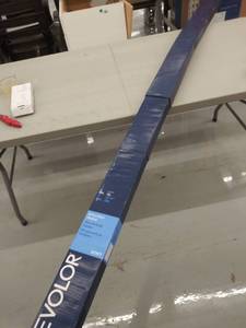 lot 3935 image: LEVOLOR White Metal Vertical Blind Head Rail DAMAGED NOT FULLY INSPECTED OUTSIDE BOX
