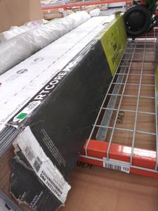lot 3951 image: SMARTCORE Pro 7-Piece 7.08-in x 48.03-in Mocha Walnut Luxury Vinyl Plank Flooring