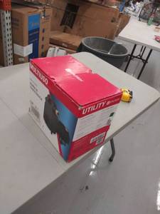 lot 3956 image: Utilitech Cast Iron Utility Water Transfer Pump 12hp 25 Gpm 120v 0955642- USED