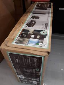 lot 4248 image: allen  roth 8-ft Java Wood Closet Kit