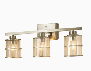 lot 4312 image: Allen and Roth Kenross 3 light Vanity Bar
