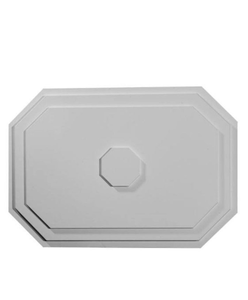 lot 4324 image: 25 14W x 17 14H x 1 34P Felix Ceiling Medallion