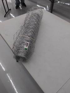 lot 4364 image: partial roll of chicken wire