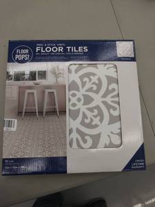 lot 4381 image: WallPops Medina Peel Stick Floor Tiles