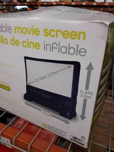 lot 4406 image: Inflatable Deluxe Widescreen Movie Screen - 12