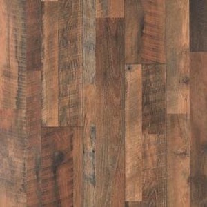 lot 140 image: Studio Restoration Oak 7.48&nbspinch&nbspx 3.93 ft Embossed Plank Laminate Flooring  8 Pack