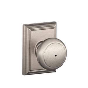 lot 169 image: Schlage Addison Collection Andover Privacy Knob
