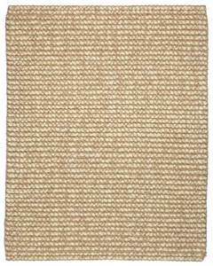 lot 175 image: Jani Lhasa Natural Tan and Beige Wool and Jute Rug - 4 x 6 ft Retail$142.49