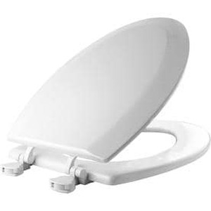 lot 185 image: Church White Wood Elongated Toilet Seat