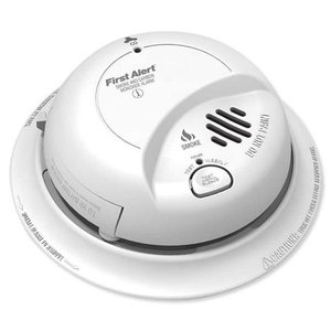 lot 232 image: BRK Electronics First Alert AC Smoke & Carbon Monoxide Alarm w Lithium Battery Backup