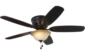 lot 161 image: Harbor Breeze Lake Canton 52&nbspinch&nbspLED Indoor Ceiling Fan