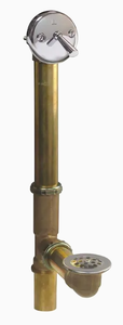 lot 170 image: Triplever Brass Bath Drain