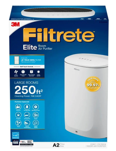 lot 221 image: 3m Filtrete Filtrete Room Air Purifiers 3 Speed 250sq Ft True Hepa