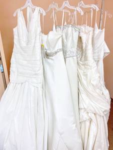 lot 7526 image: Fabulous Five - Lot of Designer Sample Bridal Gowns