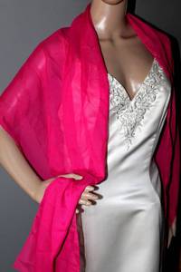 lot 7585 image: (5) Event, Bridal, Formal Wraps Sashes including Pronovia of Barcelona