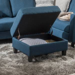 lot 55001 image: Zahra Tufted Fabric Storage Ottoman