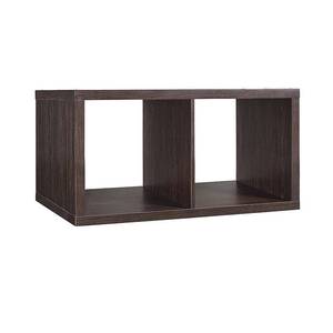 lot 55053 image: 2-Cube Storage Cube Storage Unit, Brown