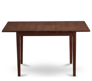 lot 55222 image: NFT-MAH-T Norfolk rectangular table with 12 Butterfly Leaf -Mahogany Finish.
