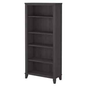 lot 55234 image: Bush Furniture Somerset 5 Shelf Bookcase