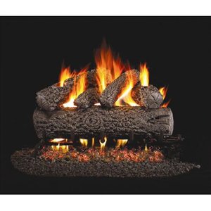 lot 55241 image: Standard Post Oak Gas Logs - 20 inch