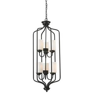 lot 55249 image: 6 Light Pendant