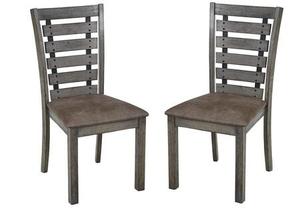 lot 55251 image: Fiji Dining Chairs (2Ctn) - NA- Retail$185.99