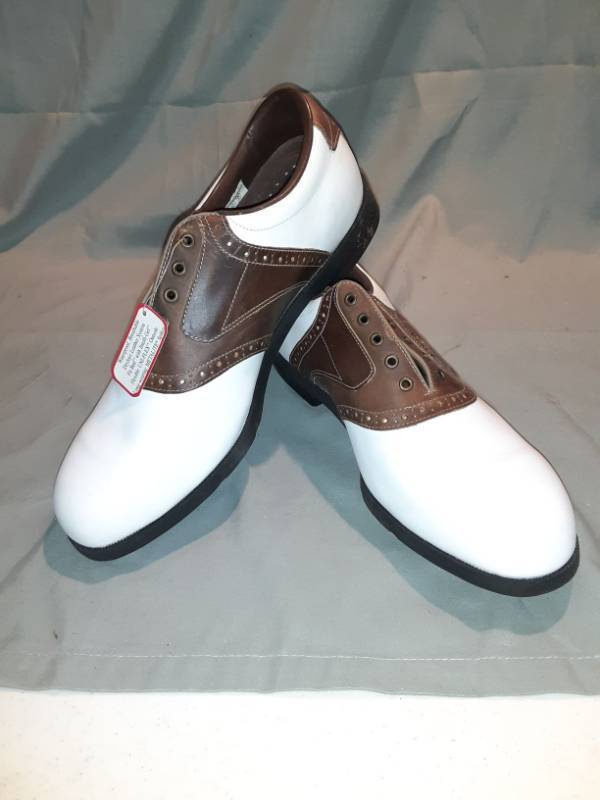 lot 4601 image: Foot Joys Performance Waterproof Golf Shoe Size 10.5