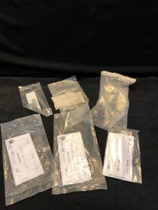 lot 1415 image: Lot of 6 Various Hemostats and Scissors Location Shelf 7