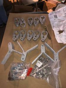 lot 7784 image: Roof Hatch Railing System Hardware Pieces Location Shelf 7