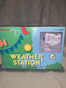 lot 77387 image: Radio Shack Six-In-One Weather Station Location Shelf 1