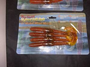 lot 77407 image: Box Of 6 Ray Scotts Lighted Soft Bait