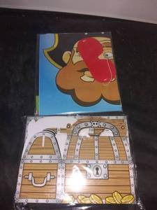 lot 77410 image: Mega Lot Of Pirate Themed Birthday Party Accessories