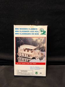 lot 80450 image: Mini Wooden Classics 8 Ton Half Track Easy To Assemble Location Shelf 4