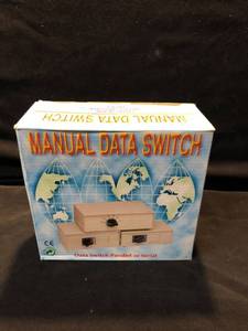 lot 80463 image: Manual Data Switch Data Signal SharingTransfer Device Location Shelf 4