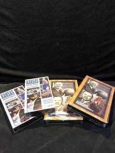 lot 80474 image: Lot of 4 Kansas University Basketball 1999 Highlight Videos Location Shelf 4