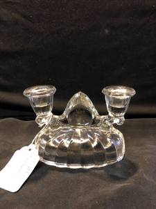 lot 80481 image: Twin Candle Holder Glass Location Shelf 4