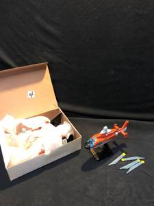 lot 80489 image: Lot of 3 US Coast Guard HH-65A Dolphin Models Location Shelf 4