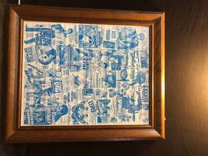 lot 80494 image: Framed Elvis Collage Location Near Shelf 6