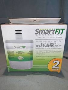 lot 4894 image: Smartfit Sfrl-1 Refrigerator Filters Lg Lt500p Replacement - 2 Pack Location Shelf 2