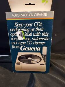 lot 4912 image: Geneva Pf-740 Video Tape Cleaner Vintage Rare (euc)